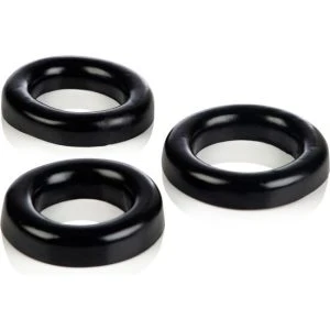 Calexotics Colt 3-Ring Set made of silicone for the penis