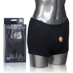 Calexotics Packer Gear Boxer Kurzgurt M/L voor Dildo's en Packers Calexotics Packer Gear Boxer Kurzgurt M/L voor Dildo's en Packers - Afbeelding 1