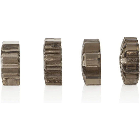 Calexotics Basic Essentials Penisringe 4er-Pack TPR