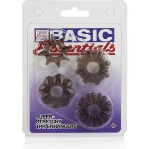 Calexotics Basic Essentials Penisringe 4er-Pack TPR Calexotics Basic Essentials Penisringe 4er-Pack TPR - Image 4