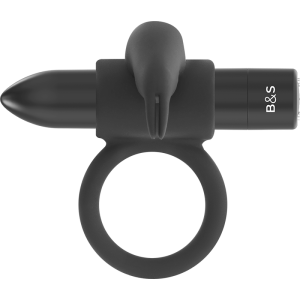 Black&silver Burton Ring Vibrations-Penisring met 10 standen, zwart Black&silver Burton Ring Vibrations-Penisring met 10 standen, zwart - Afbeelding 6