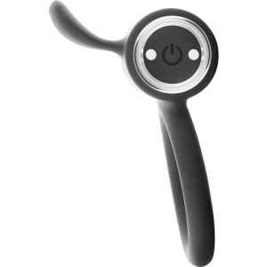 Black&silver Cameron penis ring with vibration silver Black&silver Cameron penis ring with vibration silver - Image 3
