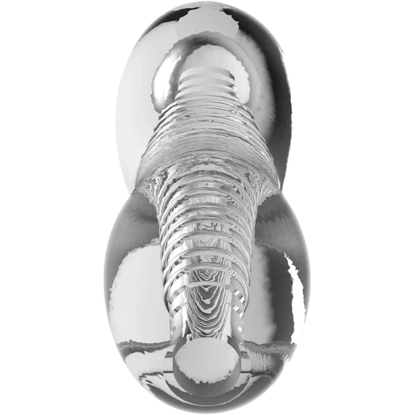 Jamyjob Extreme Tensek 3 Masturbator met Vibratie, transparant