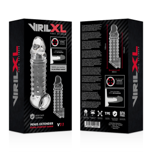 Virilxl Penishuls met verlenging V11 transparant Virilxl Penishuls met verlenging V11 transparant - Afbeelding 8