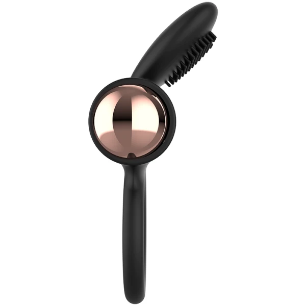 Womanvibe Zeus siliconen vibratorring met clitorisstimulator