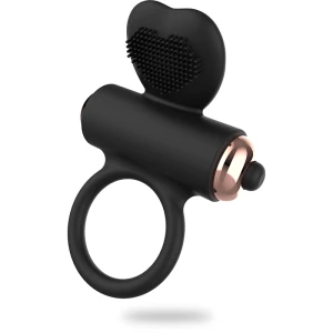 Womanvibe Zeus Siliconen Vibratorring met Clitorisstimulator
