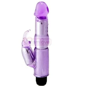 Baile Rabbit Fantasy Vibe Lila – Vibrator met clitorisstimulator