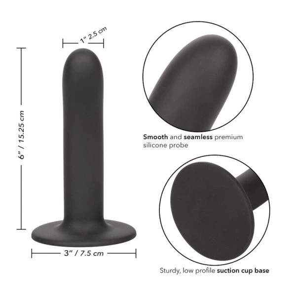 Calexotics Boundless Siliconen Dildo 15,3 cm met Zuignap