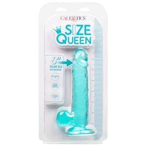 Calexotics Dildo Size Queen Blauw 15,3 cm Calexotics Dildo Size Queen Blauw 15,3 cm - Afbeelding 6