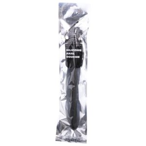 All Black Anale douche van siliconen met universele adapter All Black Anale douche van siliconen met universele adapter - Afbeelding 2