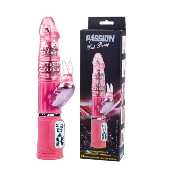 Baile Passion Rock Bunny Rampante 10F 27 cm Parelvibrator Baile Passion Rock Bunny Rampante 10F 27 cm Parelvibrator