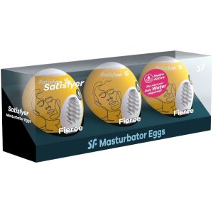 Satisfyer 3 Masturbator-Eier Fierce aus Hydro-Active Satisfyer 3 Masturbator-Eier Fierce aus Hydro-Active - Afbeelding 2