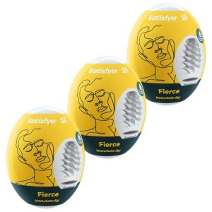 Satisfyer 3 Masturbator-Eier Fierce aus Hydro-Active Satisfyer 3 Masturbator-Eier Fierce aus Hydro-Active - Afbeelding 1