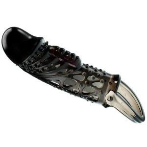 Pretty Love Cecelia Penishuls met vibratie, zwart