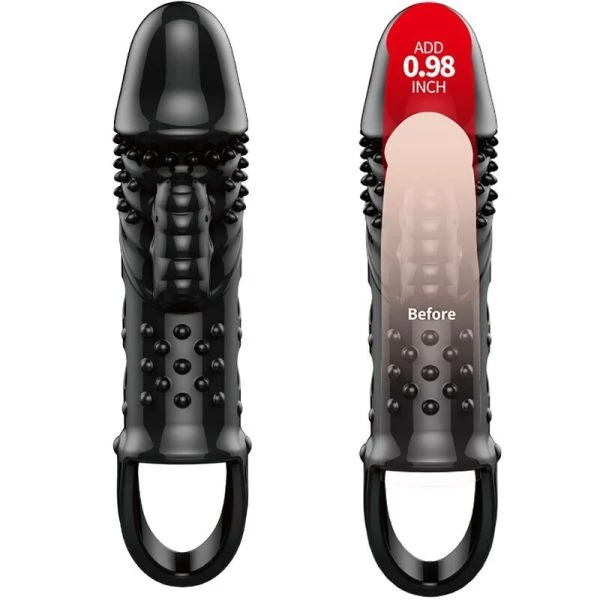 Pretty Love Cecelia Penishuls met vibratie, zwart Pretty Love Cecelia Penishuls met vibratie, zwart