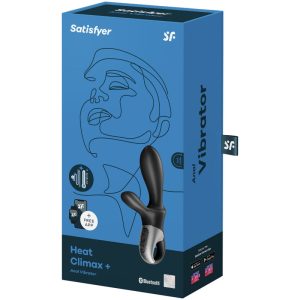 Satisfyer Heat Climax+ Anale vibrator met app-bediening en verwarmingsfunctie Satisfyer Heat Climax+ Anale vibrator met app-bediening en verwarmingsfunctie - Afbeelding 4