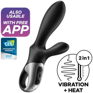 Satisfyer Heat Climax+ Anale vibrator met app-bediening en verwarmingsfunctie Satisfyer Heat Climax+ Anale vibrator met app-bediening en verwarmingsfunctie - Afbeelding 1