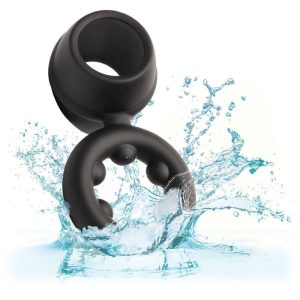 Calexotics Alpha Dual Magnum Ring Penisring van siliconen Zwart Calexotics Alpha Dual Magnum Ring Penisring van siliconen Zwart - Afbeelding 4