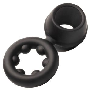 Calexotics Alpha Dual Magnum Ring Penisring van siliconen Zwart Calexotics Alpha Dual Magnum Ring Penisring van siliconen Zwart - Afbeelding 6