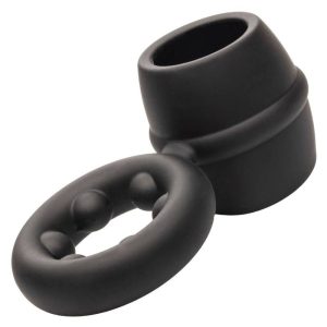 Calexotics Alpha Dual Magnum Ring Penisring van siliconen Zwart Calexotics Alpha Dual Magnum Ring Penisring van siliconen Zwart - Afbeelding 10