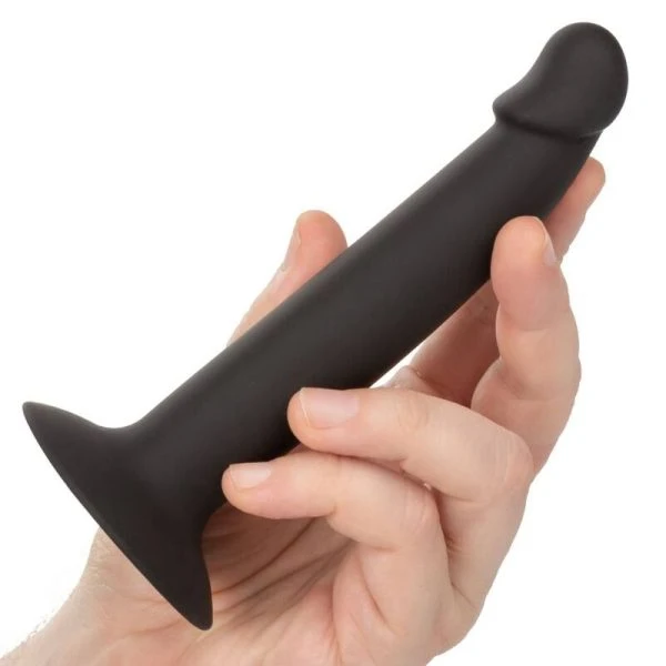 Calexotics Silikon-Analplug Slim Anal Stud mit Saugnapf