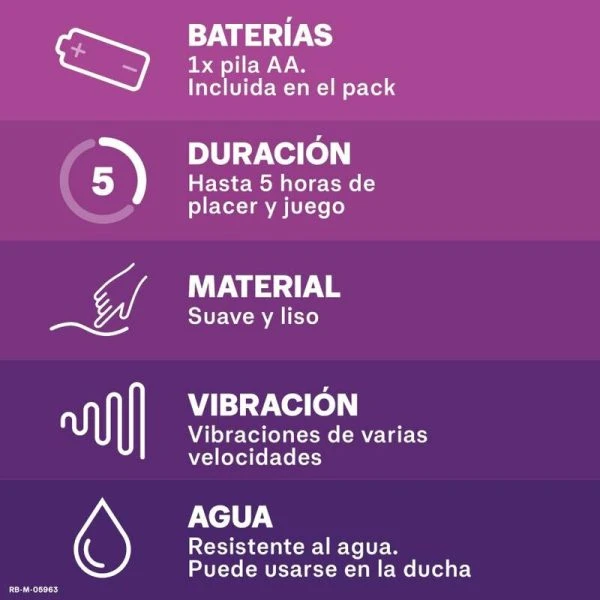 Durex Oplegvibrator Pure Fantasy met puntstimulatie