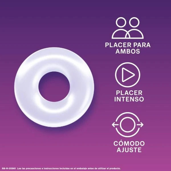 Durex Pleasure Penis Ring for Firmer Erections