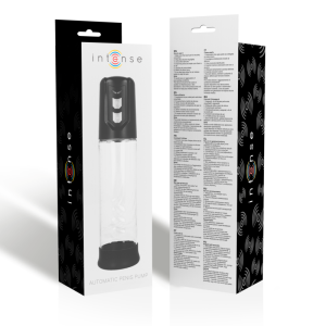 Intense Automatische Penispomp met Vacuüm, 17 cm inbrengbare lengte Intense Automatische Penispomp met Vacuüm, 17 cm inbrengbare lengte - Afbeelding 4