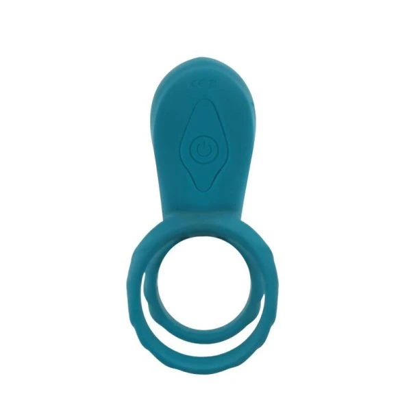 Xocoon Vibrator Ring for Couples with Clitoral Stimulation Green