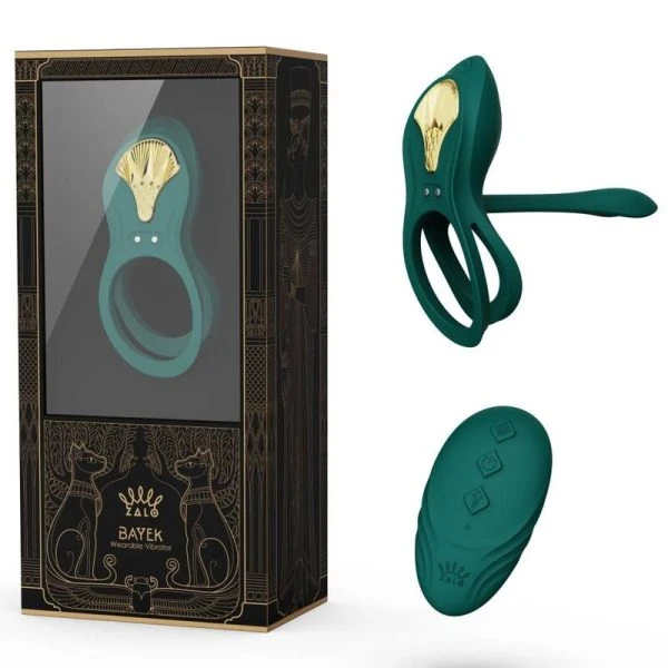 Zalo Bayek Couple Ring with Remote Control and App Control, green