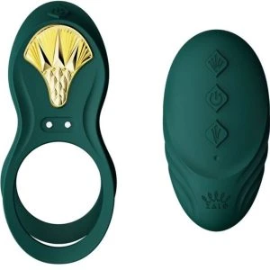 Zalo Bayek Couple Ring with Remote Control and App Control, green