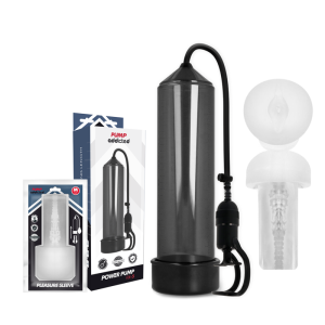 Pump Addicted RX5 Penispomp met Masturbator zwart Pump Addicted RX5 Penispomp met Masturbator zwart - Afbeelding 2