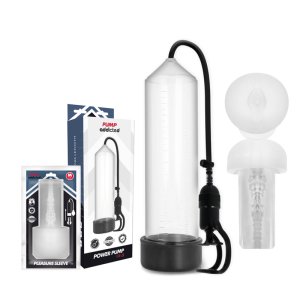 Pump Addicted RX5 Penispomp transparant met masturbator Pump Addicted RX5 Penispomp transparant met masturbator - Afbeelding 2