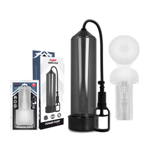 Pump Addicted Penispumpe RX7 Schwarz mit Masturbator Pump Addicted Penispumpe RX7 Schwarz mit Masturbator – Bild 2