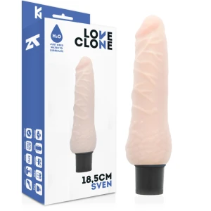 Loveclone Sven Zelfsmerende Vibrator met Self Lubrication-technologie