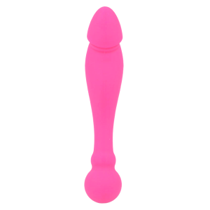 Intense siliconen dildo Rick Dual roze 18 cm Intense siliconen dildo Rick Dual roze 18 cm - Afbeelding 3