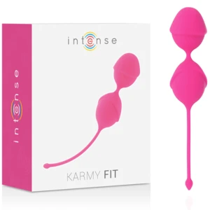 Intense Karmy FIT Kegel Liebeskugeln aus Silikon Fuchsia