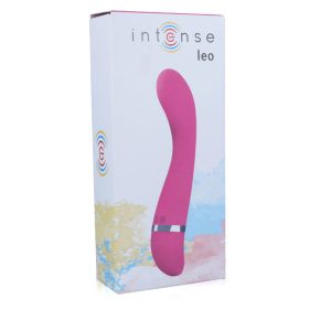 Intense Leo Vibrator met 30 standen en clitorisstimulatie, roze siliconen Intense Leo Vibrator met 30 standen en clitorisstimulatie, roze siliconen - Afbeelding 3