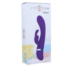 Intense Hilari Rabbit-Vibrator met Clitorisstimulator, 30 standen, siliconen paars Intense Hilari Rabbit-Vibrator met Clitorisstimulator, 30 standen, siliconen paars - Afbeelding 6