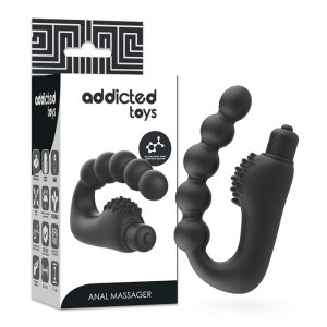 Addicted Toys Analvibrator Prostatik met trilling, flexibel en waterdicht Addicted Toys Analvibrator Prostatik met trilling, flexibel en waterdicht - Afbeelding 1