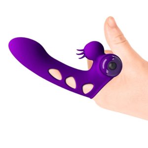Pretty Love Orlando Purple Vibrator Vingerhoes, Paars Pretty Love Orlando Purple Vibrator Vingerhoes, Paars - Afbeelding 8