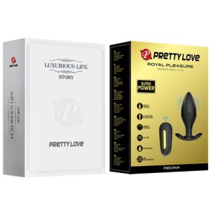 Pretty Love Anaalplug Regina met afstandsbediening en 12 vibratiefuncties Zwart Pretty Love Anaalplug Regina met afstandsbediening en 12 vibratiefuncties Zwart - Afbeelding 11