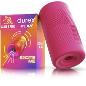 Durex Slide & Ride Masturbator met reistas Durex Slide & Ride Masturbator met reistas - Afbeelding 1