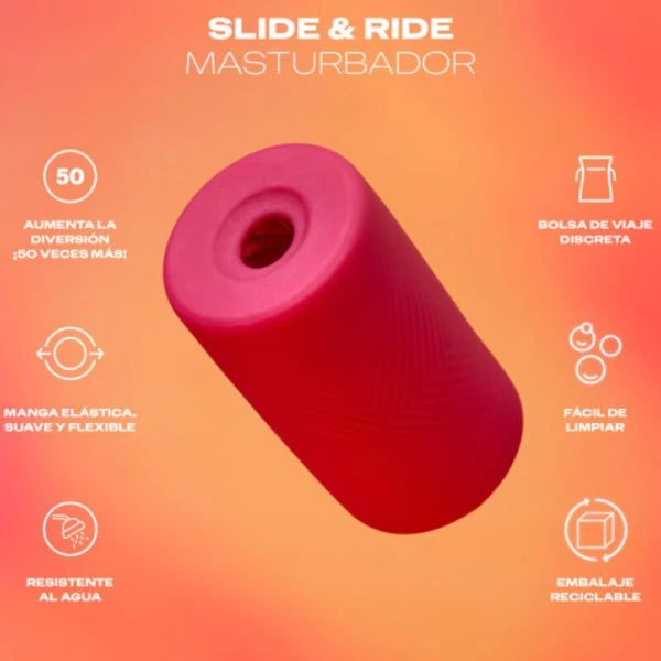 Durex Slide & Ride Masturbator met reistas Durex Slide & Ride Masturbator met reistas