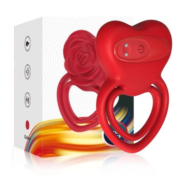 Armony Ringvibrator Hart Rood met 9 Trillingsstanden