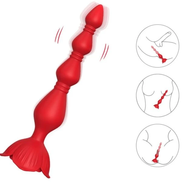Armony Vibrator Pagoda met Anaalplug Roze
