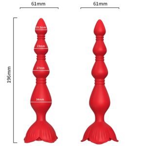 Armony Vibrator Pagoda met Anaalplug Roze Armony Vibrator Pagoda met Anaalplug Roze - Afbeelding 1