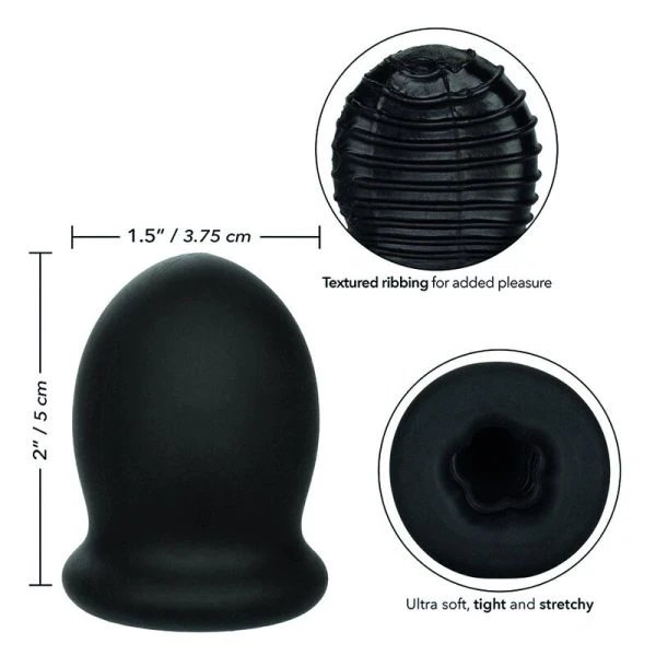 Calexotics Boundless FTM Stroker van siliconen, omkeerbaar, 5 cm