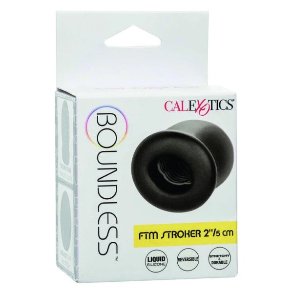 Calexotics Boundless FTM Stroker van siliconen, omkeerbaar, 5 cm