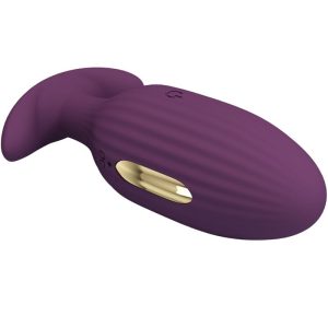 Pretty Love App-gestuurde Anaalplug Jefferson met E-Stim Paars Pretty Love App-gestuurde Anaalplug Jefferson met E-Stim Paars - Afbeelding 2